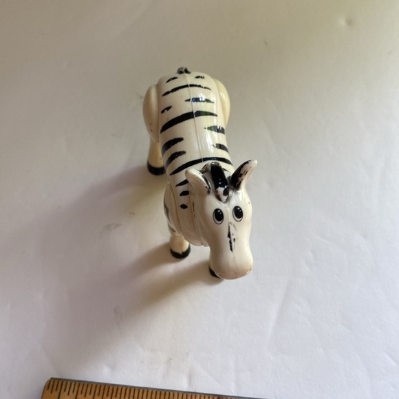 Miniature zebra toy for play set - Picture 3 of 8